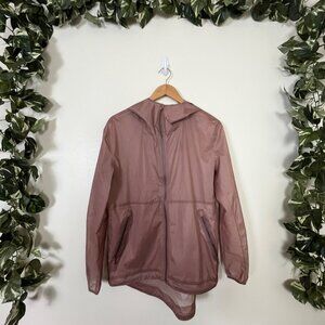 Lululemon Athletic Sheer Joy Full Zip Jacket Spanish Oak Women’s Size 6